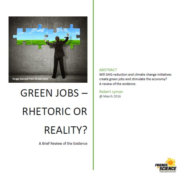 cover green jobs rhetoric or reality