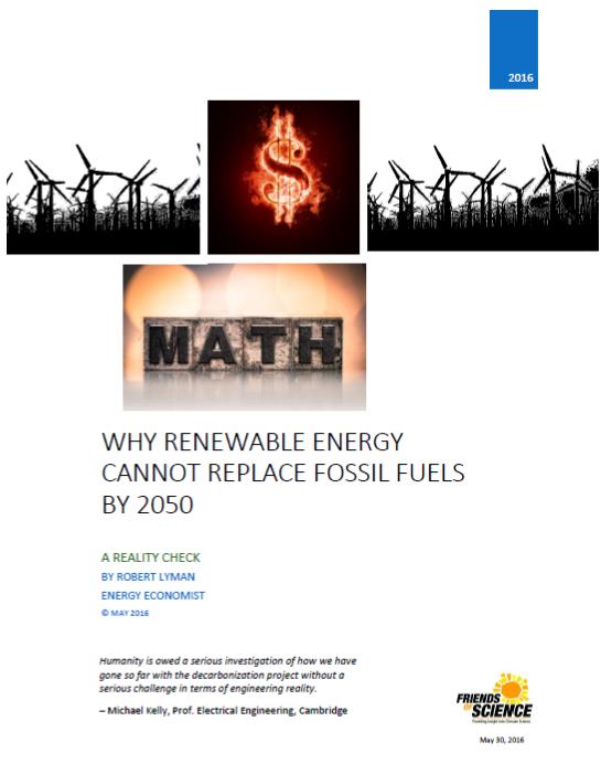 cover why renewable NRG cannot replace