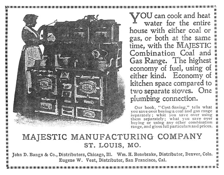 stove-ad majestic manufacturing
